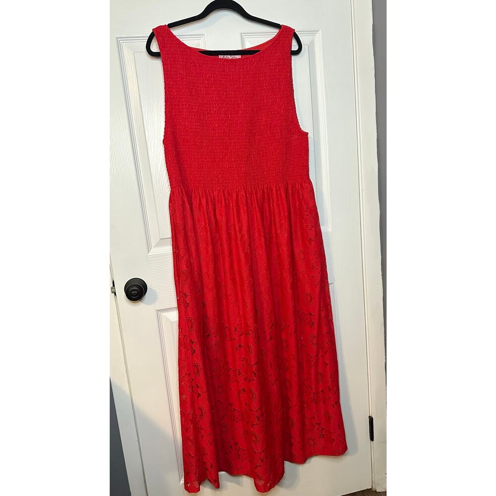 Hill House Nap Dress 2024 Collector's Edition Red Lace Cosima size XXL